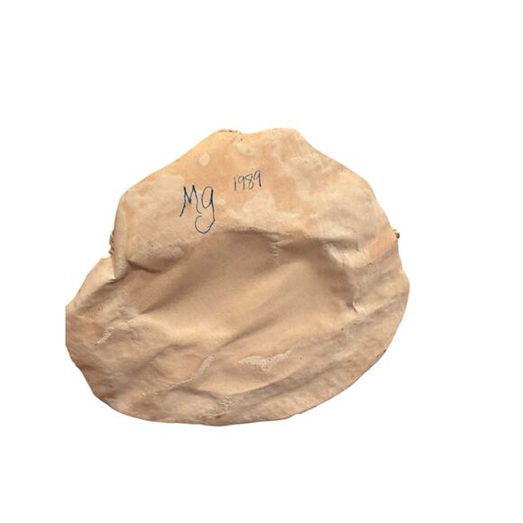 5 Vintage Hand Crochet Lace Angel Starched Christmas Ornaments Dated 1988/89 - Picture 13 of 15